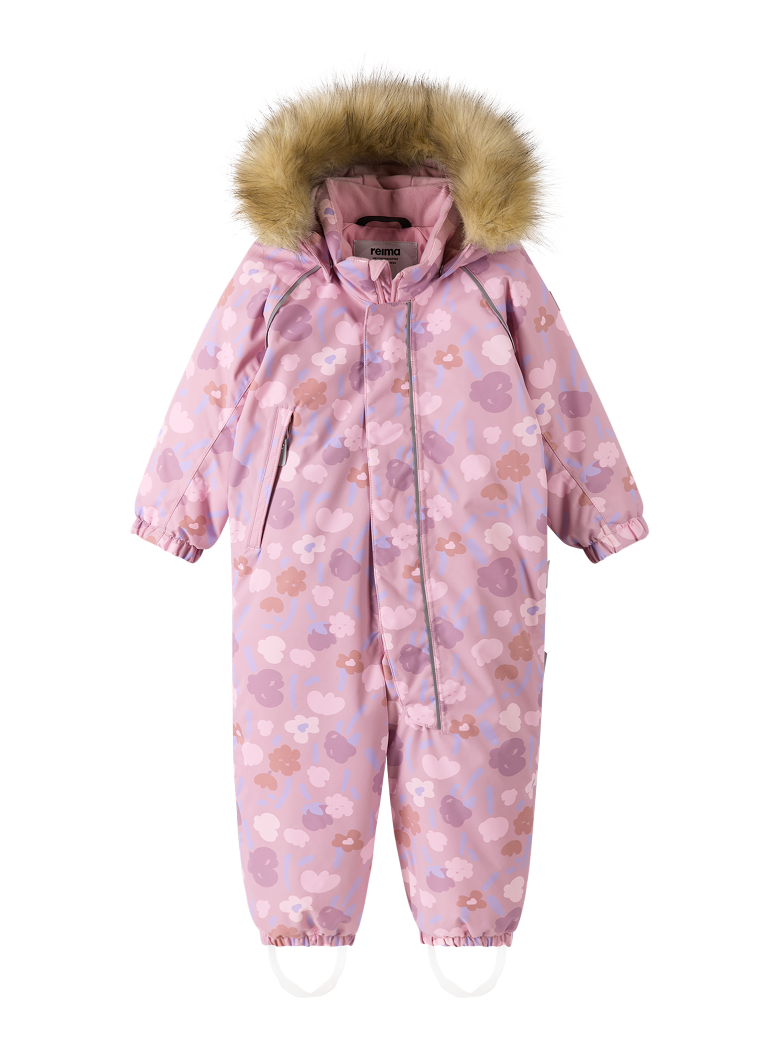 Reima Lappi Winter Overall - Grey Pink